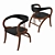 Peru M270: Stylish Armchair for Modern Spaces 3D model small image 2
