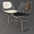 MDF Italia Flow Filo Chair: Modern and Stylish Indoor Seating 3D model small image 2