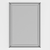 Elegant Gold Metal Photo Frame 3D model small image 3