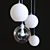 Modern Circular Pendant Light 3D model small image 2
