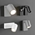 Flexalighting Surface Projectors: Versatile, Stylish Lighting 3D model small image 1