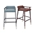 Cizeta Tenues Red Bar Stool 3D model small image 1