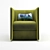 Render Corona 2: Green & Yellow 3D model small image 2