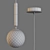 Elegant Optic Pendant: Nuura Miira 3D model small image 2