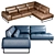 Maxdivani Omer: Modern Style Sofa 3D model small image 2