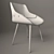 Buttoned Chair: Stylish and Compact 3D model small image 2