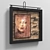 Stylish Wood Frame 3D model small image 3