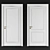 Elegant French Neoclassic Doors 3D model small image 2
