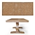 OLLESBURG Dining Table: Elegant and Spacious 3D model small image 2