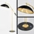 Armstrong Modern Floor Lamp 3D model small image 1