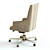 Title: Sleek Ginsberg Armchair: 2 Colors 3D model small image 3