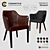 Bradley Seat Chair: Stylish and Comfortable 3D model small image 1