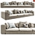 Elevate Your Bedroom with Minotti Freeman Duvet 3D model small image 1
