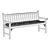 Scandinavian Style Skagerak England Bench 3D model small image 3