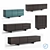 Poliform Pandora Sideboards: Stylish Storage Solutions 3D model small image 1