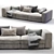 Stylish Lema SNAP Sofa 3D model small image 1