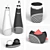 Napoli Kitchen Essentials: Utensil Set 3D model small image 3