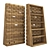 Babylone Bookcase: Elegant and Functional 3D model small image 1