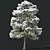 Snow-covered Pinus sylvestris: Twin Tree Set 3D model small image 3