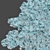 Snow-covered Pinus sylvestris: Twin Tree Set 3D model small image 5