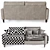 Elegant Mariestad Sofa: Contemporary Design 3D model small image 3