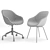 AAC Collection by HAY: Versatile Modern Seating 3D model small image 3