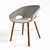 Sleek Globe-L DOMITALIA Chair 3D model small image 2