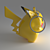 Pika-power Key Chain 3D model small image 2