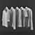 Wardrobe Shirts Set 3D model small image 2