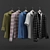 Wardrobe Shirts Set 3D model small image 3