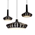 Elegant Pendant Luminaries by Bugatti 3D model small image 1