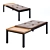 Gus Carlaw Bench: Modern and Elegant Seating Solution 3D model small image 1