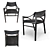  Sleek O Chair: Modern Design, Perfect Size 3D model small image 1