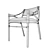  Sleek O Chair: Modern Design, Perfect Size 3D model small image 3