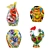 Exquisite Ceramic Figurines by Turov Art 3D model small image 1