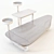 Giorgetti Amiral: Stylish Coffee Table 3D model small image 3