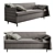 Versatile Triple Quantum Sofa 3D model small image 1