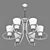 733067 Fiacolla Lightstar Chandelier 3D model small image 3