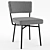 Modern Elettra Armchair: Sleek and Stylish 3D model small image 1