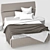 Riialto Pianca Bed: Sleek Design for Stylish Comfort 3D model small image 4