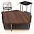 Giorgetti Skyline: Elegant Coffee Table 3D model small image 1