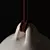 Sleek Buffer Lamp by Wieki 3D model small image 2