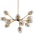Elegant Antique Brass Pendant 3D model small image 1