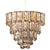 Elegant Glow: CANDELA_18 Chandelier 3D model small image 1