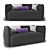 Modern Minimalist Jill Daybed - Bolzan 3D model small image 2