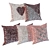 Luxury Crystal Accent Pillows 3D model small image 1