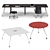 Versatile LAS ENOSI EVO Tables 3D model small image 2