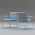 Sleek Vision Bed: Modern, Multifunctional 3D model small image 2