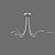 CORINTO Chandelier: OM Mantra Elegance 3D model small image 2