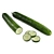 Crisp Green Cucumber Renders 3D model small image 1